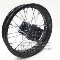 Pit Bike ขอบ12นิ้วขอบล้อหลัง80100-12นิ้วเหล็ก Dirt Bike Wheel Rims