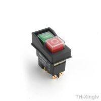 【hot】✘  1PC AC250V 16A Electromagnetic Push switch 4/5Pin KJD17 KLD-28ACK-21 220-240V protection Starter Safety