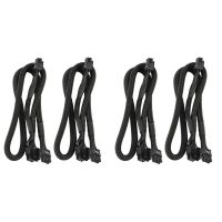 4Pack 8 PIN TO Dual 8 Pin 6 PIN PCIE VGA Power Supply Cable for EVGA Supernova G2 G3 G5 P2 T2 GS G+ 650 750 850 1000