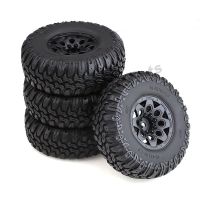 4PCS RC Car 1.9 inch Rubber Tires 105*38MM Wheel Tyres For 1/10 RC Crawler Car TRX4 RC4WD D90 Axial SCX10 II III Redcat MST Screw Nut Drivers