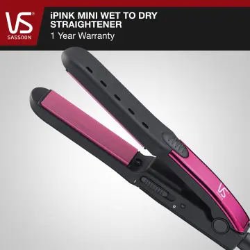 Vs sassoon wet hotsell and dry hair straightener