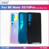 เคสใหม่เหมาะสำหรับ Xiaomi Mi Note 10 /Note 10 Pro ฝาหลังปิดโทรศัพท์ด้านหลัง Redmi อะไหล่อะไหล่กรอบแผงประตูแก้ว