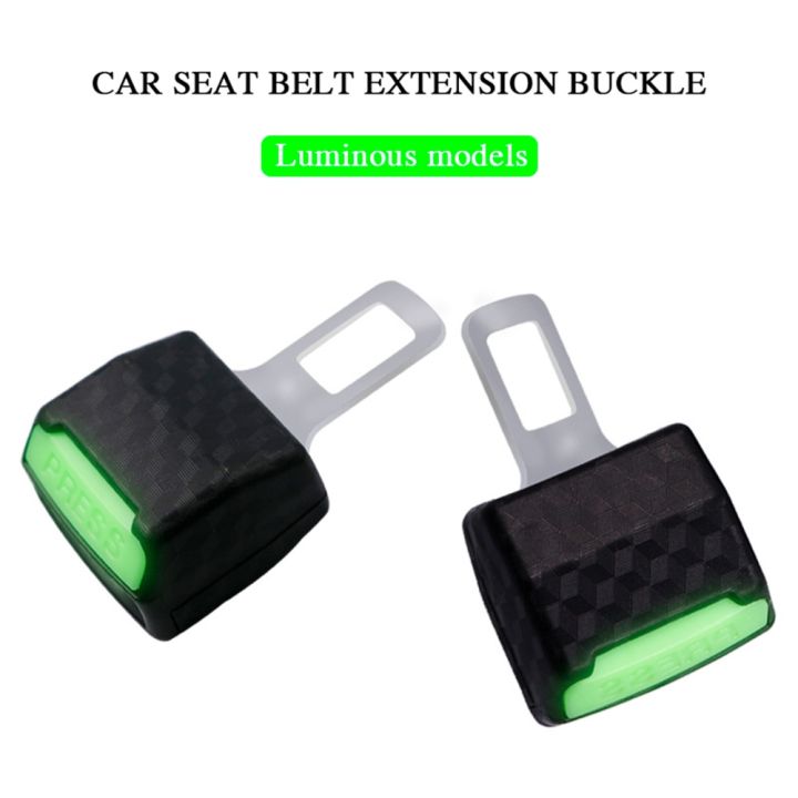 car-seat-belt-clip-car-universal-luminous-seat-belt-clip-safety-buckle-seat-belt-card-holder-extension-plug-clip-extender-buckle