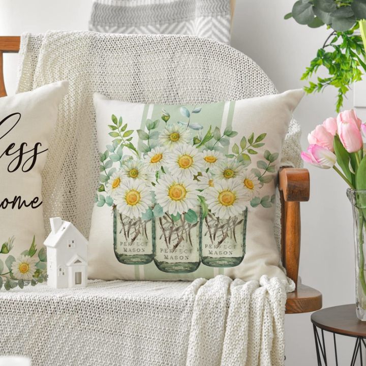 spring-pillow-covers-18x18-set-of-4-farmhouse-throw-pillows-home-spring-decorations-cushion-case-for-couch