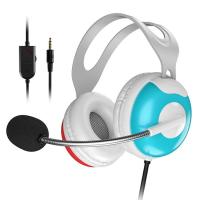 Gaming Headphones with Microphone Wired Computer Headset for Call Center Skype PC Headset for Classroom Home or Office superb