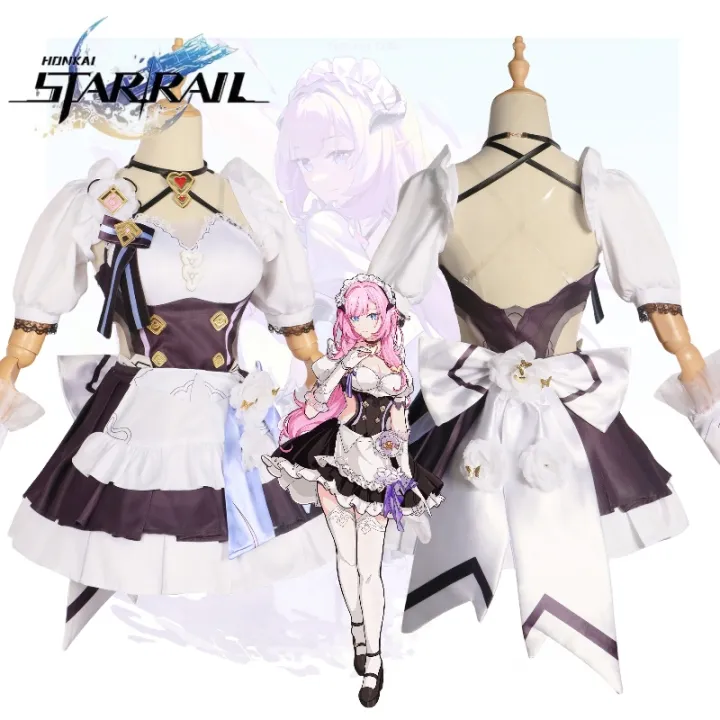 honkai-impact-3rd-elysia-maid-ชุดคอสเพลย์-เกมอะนิเมะ-สําหรับปาร์ตี้ฮาโลวีน