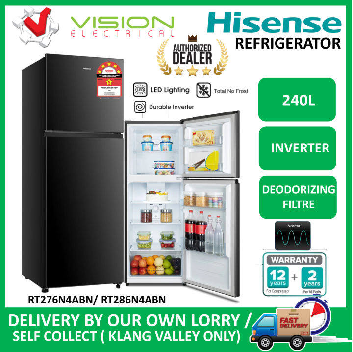 hisense rt286n4abn