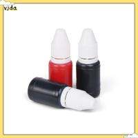 VJDA 2Pcs 10ml มีประโยชน์ ร้อน Inkpad น้ำมัน งานฝีมือ DIY หมึกเติมแฟลช เครื่องปั๊ม สมุดภาพ ซีลไวแสง