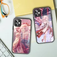 Yae Miko Genshin ผลกระทบโทรศัพท์กรณีกระจกนิรภัยสำหรับ iPhone 13 11 Pro XR XS MAX 8x7พลัส12มินิโทรศัพท์คุ้มครองเต็มรูปแบบครอบคลุม