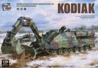 พลาสติก โมเดล ประกอบ BORDER สเกล1/35 Armored Engineering vehicle KODIAK Swiss series  German Demonstrator EV-3 Pionierpanzer (2in1)