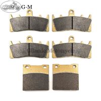 Motorcycle Front / Rear Brake Pads For Kawasaki Ninja ZX-7R 1996-2003 ZX-12R 2000-2003 ZRX1100 1997-2000 ZRX1200R 2001-2008