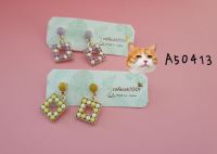 A504.Fashion earrings  ต่างหูแฟชั่น