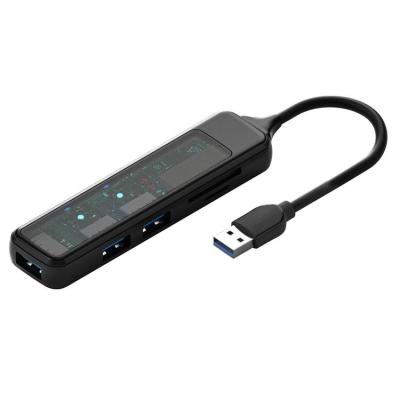 Powered USB Hub Fast Data Transfer 5 Port USB Hub Ultra-Slim Multiport USB 3.0 Hub Adapter For Camera Printer Mouse Laptop Wireless Keyboard liberal