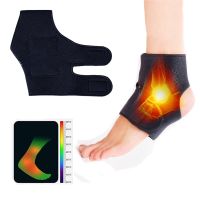 1 Pair Adjustable Ankle Brace Guard Spontaneous Magnetic Therapy Self-heating Ankle Support Protector Brace Wrap Health Care