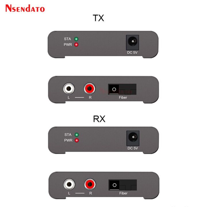 ชุดเครื่องส่งและเครื่องรับสัญญาณเสียง-rca-ไฟเบอร์ออปติกตัวขยาย-rca-20กม-สวิตช์เสียงเสียง-rca-สำหรับกล่องทีวี-ps4โฮมเธียเตอร์พีซี