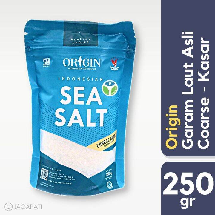 Origin Sea Salt Garam Kasar Garam Laut Asli 250gr Lazada Indonesia