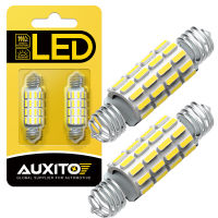 AUXITO พวงมาลัยไร้ตำหนิแคนบัส C5W C10W Led 39มม. 41มม. 42มม. ปรับได้หลอดไฟรถยนต์โคมไฟป้ายทะเบียนไฟอ่านหนังสือภายใน