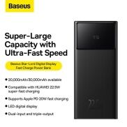Pin Sạc Dự Phòng Baseus Star-Lord Digital Display Fast Charge 20000mAh