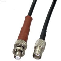 ▧  1pcs RG58 BNC Female Jack to RP BNC Male Plug SHV 5000V Connector Crimp RF Coaxial Connector Pigtail Jumper Cable New 6inch 20M