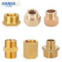 Brass Pipe Hex Nipple Fitting Quick Coupler Adapter 1/8 1/4 3/8 1/2 3/4 1 BSP Adapter Fitting Reducing Hexagon Bush Bushing