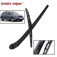 CWErick S Wiper 14 "ใบปัดน้ำฝนด้านหลัง &amp; ชุดแขน Fit สำหรับที่นั่ง Ibiza 2002-2012กระจกบังลมด้านหลังหน้าต่าง