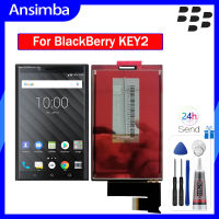 Ansimba Original 4.5 ”สำหรับ BlackBerry KEY2 Keykeytwo BBF100-1 BBF100-2หน้าจอสัมผัสแอลซีดีดีจิไทเซอร์การเปลี่ยนสำหรับ BlackBerry Athena