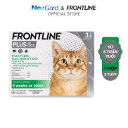 Frontline Plus - Tuýp nhỏ gáy phòng & trị ve, rận, bọ chétdành cho mèo