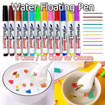 Newest Magical Water Painting Pen 4/8/12 Colors Colorful Mark Pen