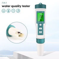 Digital 7 In 1 PH TDS EC Salinity S.G ORP อุณหภูมิน้ำคุณภาพ Tester PH Meter สำหรับอาหารปลาซุป Farming Pond