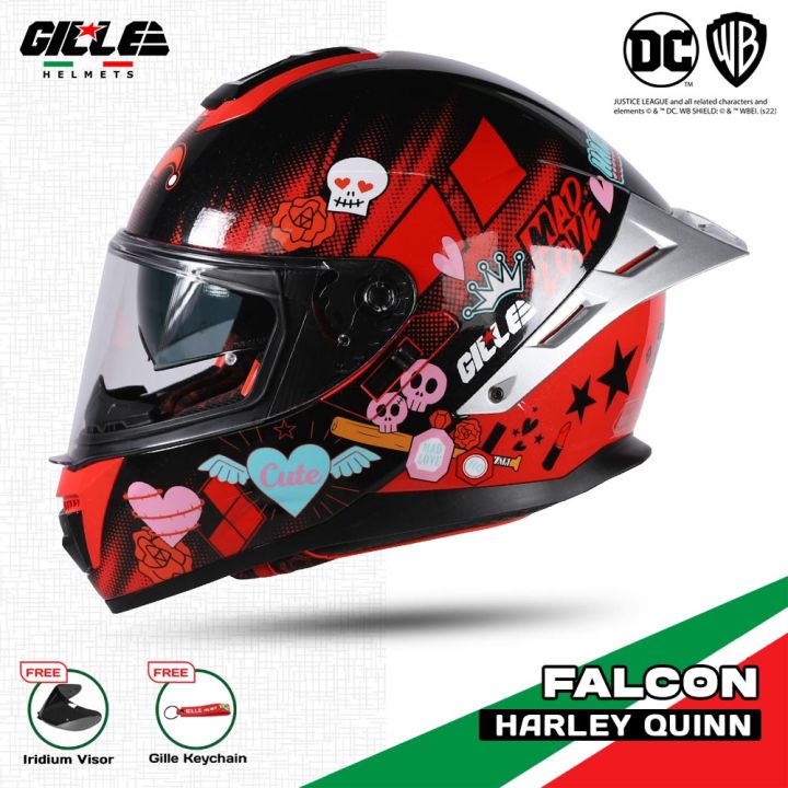 Gille Helmet 883 FALCON HARLEY-QUINN Motorcycle Helmets Full Face Dual