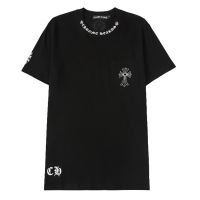 【COD】เสื้อยืดแขนสั้นลําลอง ผ้าฝ้าย พิมพ์ลาย CH Cross Arm แฟชั่นสตรีท สําหรับผู้ชาย และผู้หญิง