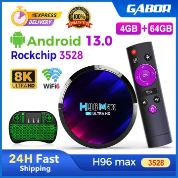 2023 NEW 8K Video Android 13.0 Smart TV Box RK3528 Max 4GB 128GB