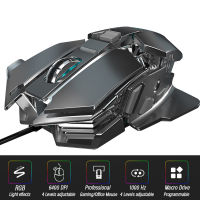 Ergonomic Wired Or 2.4GHz Wireless Gaming Mice Computer-Mice Gamer Laptop Optical Mouse Gamer 6400DPI