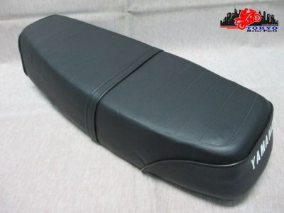 YAMAHA DX100 "BLACK" COMPLETE DOUBLE SEAT // เบาะ เบาะมอเตอร์ไซค์ สีดำ หนังพีวีซี งานสวย สินค้าคุณภาพดี