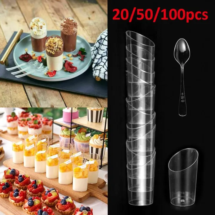 disposable mini dessert cups