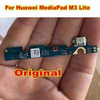 IC เต็มรูปแบบดั้งเดิมสําหรับ Huawei MediaPad M3 Lite CPN-W09 CPN-AL00 CPN-L09 ขั้วต่อพอร์ตชาร์จ USB Fast Charge Board Flex Cable