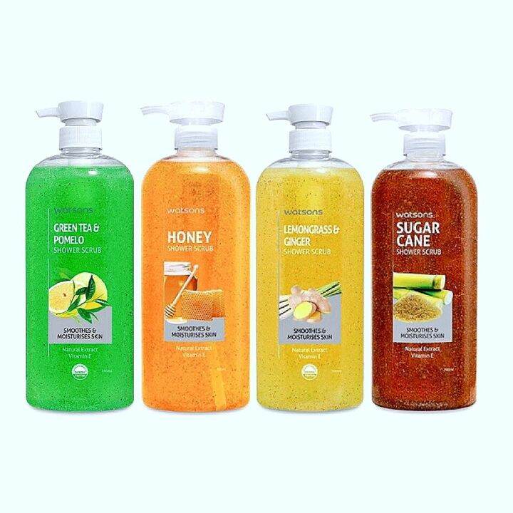 Watsons Shower Scrub 700ml Lazada