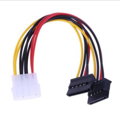 สาย Y Power Sata IDE 4 Pin to Serial ATA Y Splitter Hard Drive Power