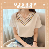 QJshop เสื้อแฟชั่นสไตล์สาวๆ ✨ สาวออฟฟิศต้องชอบ ? ใส่สบายมาก  ราคาสบายกระเป๋า ? ดีเทลลูกไม้เบาๆ ?