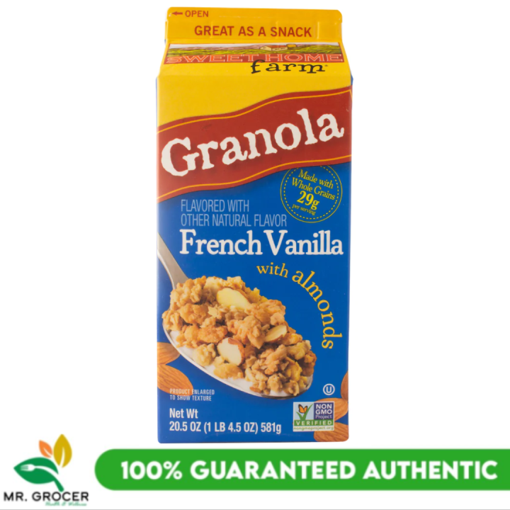 Sweet Home Farm Granola French Vanilla With Almonds 581g Lazada PH