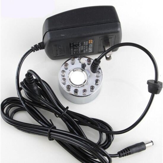 Máy tạo khói hồ cá mini phun sương - nguồn adapter - ảnh sản phẩm 1