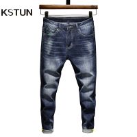 【YD】 Mens Jeans Brand Stretch 2022 And Mens Clothing Streetwear Male Denim Pants Trousers