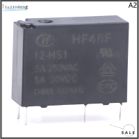 [Liujinpeng] HF46F -G- 5 12 24 -HS1 -HS1T 5A 7A 4Pin 250VAC ที่ DC5V HF46F-12-HS1รีเลย์12V 24V