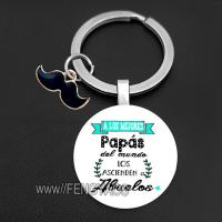 【DT】Spanish Keyring for Grandfather You Are The Best Grandpa Keychains In Spanish Text Purse Bag Keychain Gift for Grandfathers hot