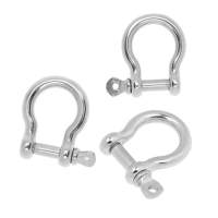 Bens Store 3 ขนาด Marine ห่วงโซ่เรือ Rigging สเก็นแบบโบว์ CAPTIVE PIN 304 สแตนเลส