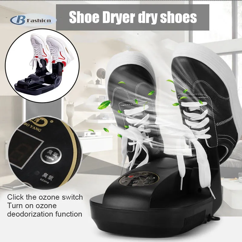 B-F Shoe Boot Dryer Electric Glove Warmer Portable Heater with Adjustable  Folding Rack and Timer | Lazada PH