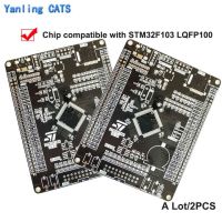 【☊HOT☊】 fuchijin77 Vft6 2ชิ้นบอร์ดพัฒนา M3แขนคอร์เท็กซ์ Stm32f103 Stm32f103ve Vb Vc Vg การค้นพบชิปแบบ Lqfp100 Zl-03 Diy