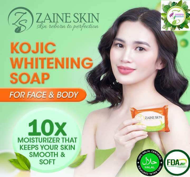 ZAINE SKIN WHITENING KOJIC SOAP 90g | Lazada PH