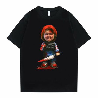 Russian Hasbulla Fighting Meme Mini Khabib Blogger Tshirt Friends Till The End Scary Horror Good Guy Chucky Tees For Men
