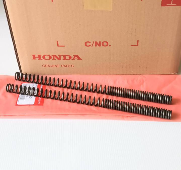 สปริงแกนโช๊คหน้า-honda-w125s-หัวเถิก-w125r-หน้าแหลม-แท้ศูนย์-ความยาว-31ซ-ม-51401-kph-901